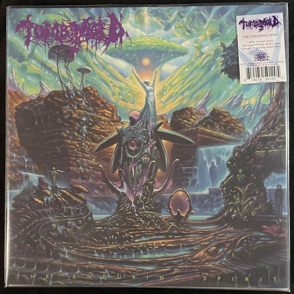 Tomb Mold – The Enduring Spirit – Limited Blue and Black Galaxy Vinyl Record NEW
